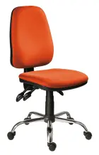 333 ASYN/CR židle kancelářská, látka BO BONDAI BN19 (3012) - látka oranžová